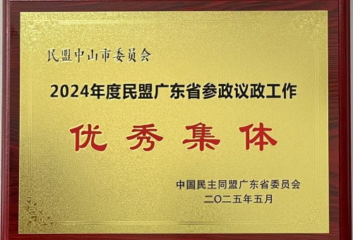 2024年度民盟广东省参政议政工作优秀集体