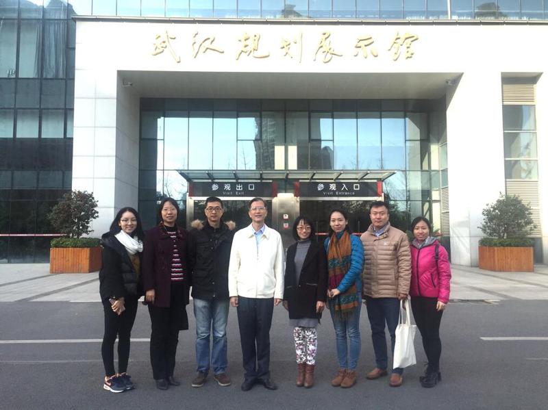 到武汉规划展示馆考察学习